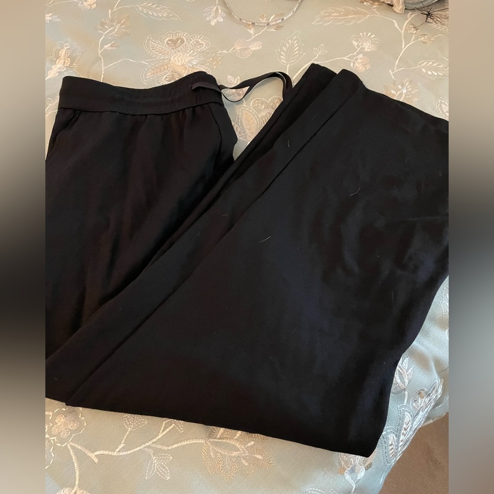 WESTBOUND LARGE Women's Black Straight Leg Pants